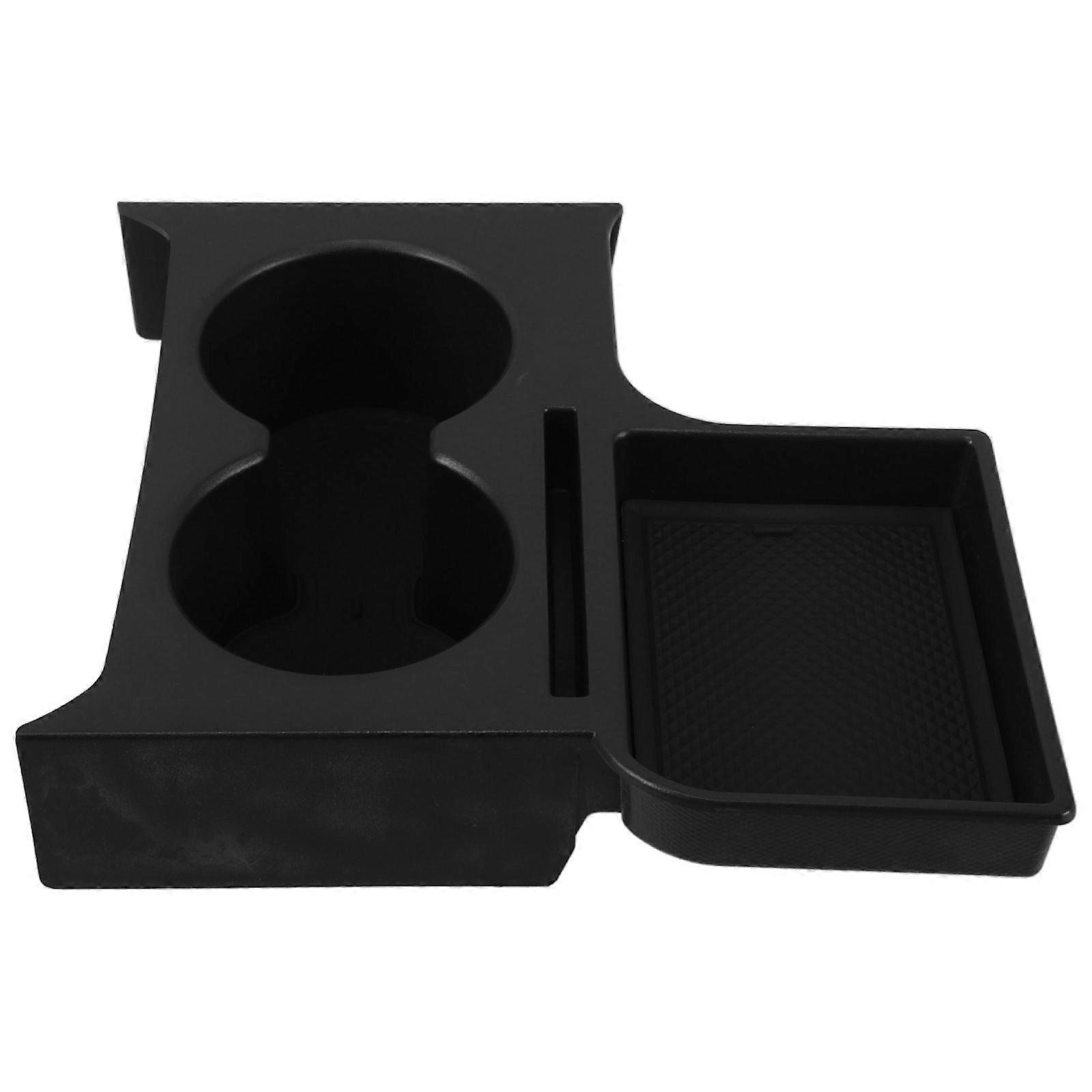 Car Seat Storage Box with Cup Holder Insert for Maverick Center Console Armrest Organizer – Enhanced Functionality, Sleek Design, Easy Access, and