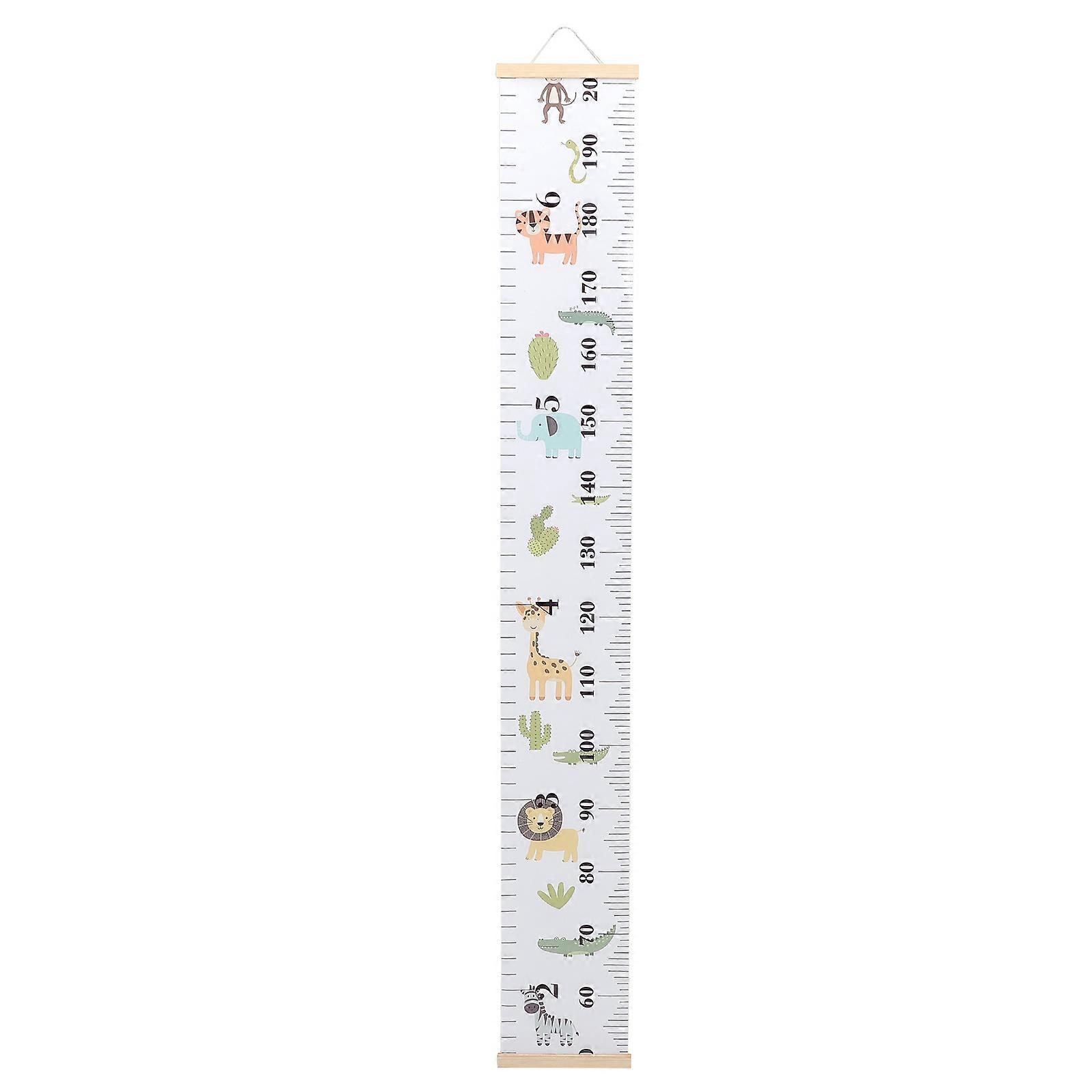 Children Height Measurement Ruler Hanging Height Chart Modern Style Home Furniture 200*20cm 1Pc