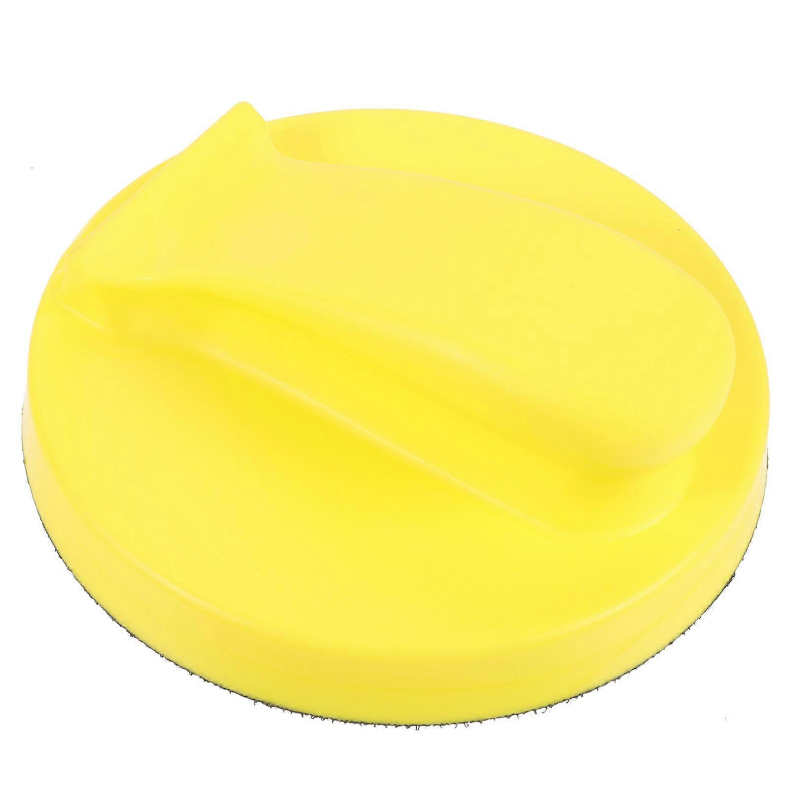 Sanding Pads Hand Sanding Sandpaper Holder Round Efficient Sanding Professional Woodworking 12.5x12.5cm 1Set