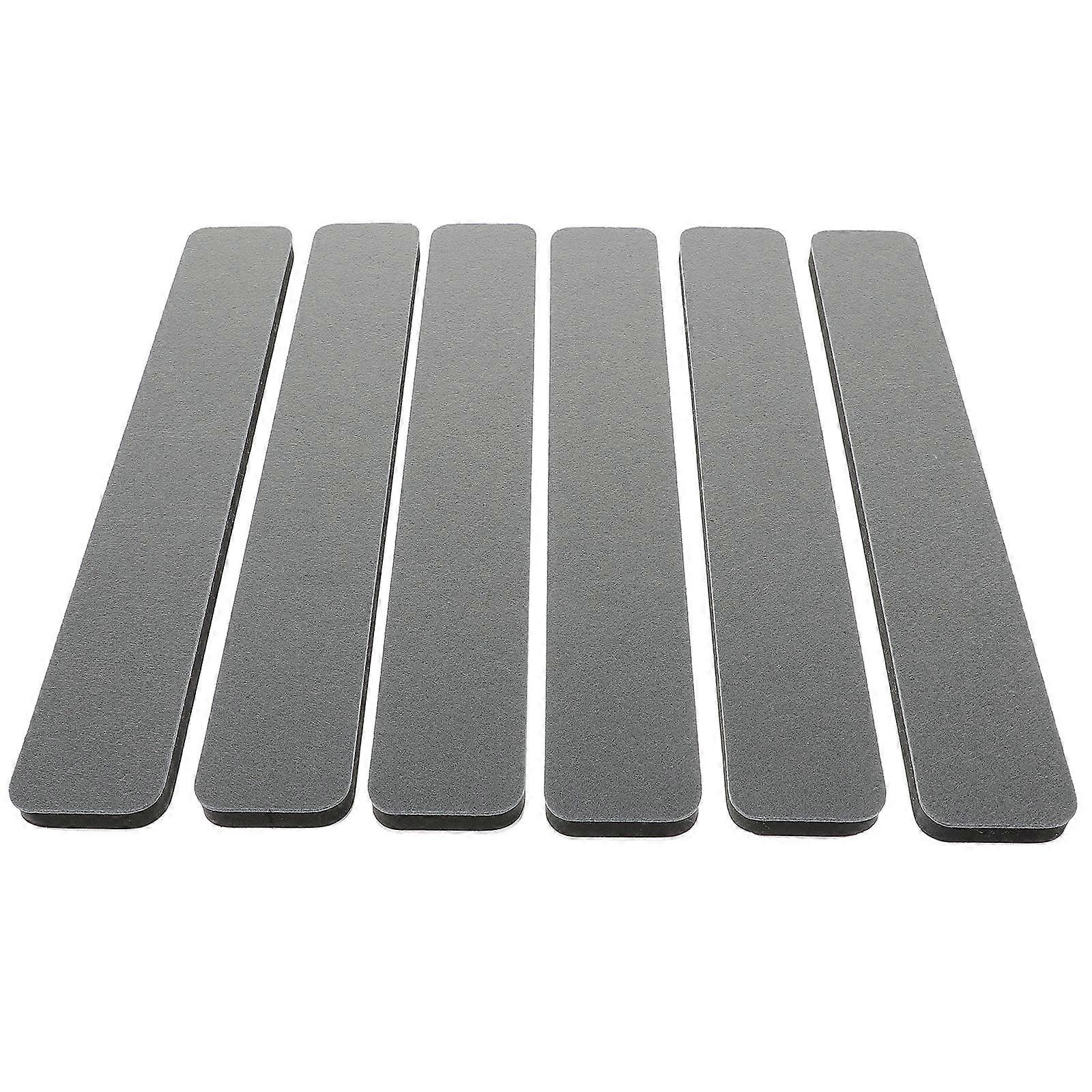 Cork Board Strip Felt Pin Board Office Use Dark Grey 33x5cm Note Posting 1Set