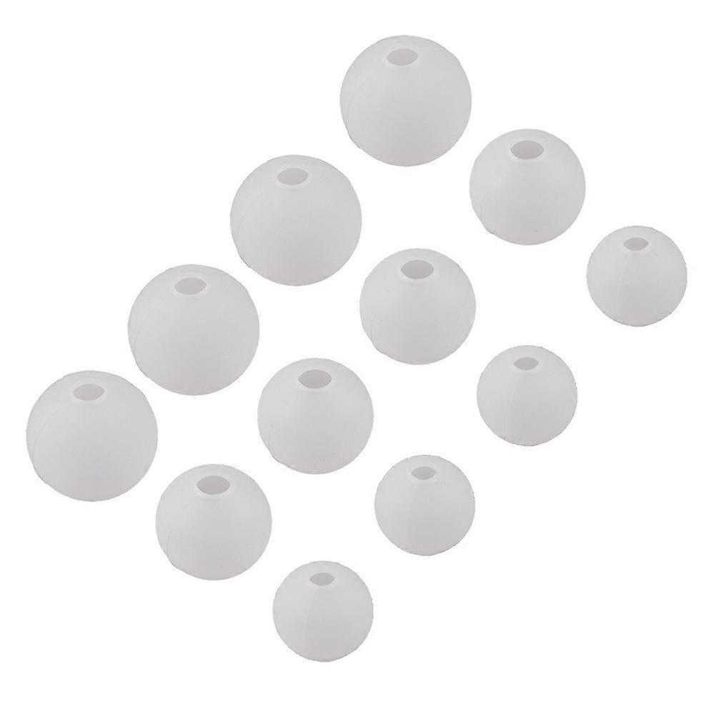 12Pcs Crystal Epoxy Silicone Molds Practical Ball Shape for DIY Craft Projects