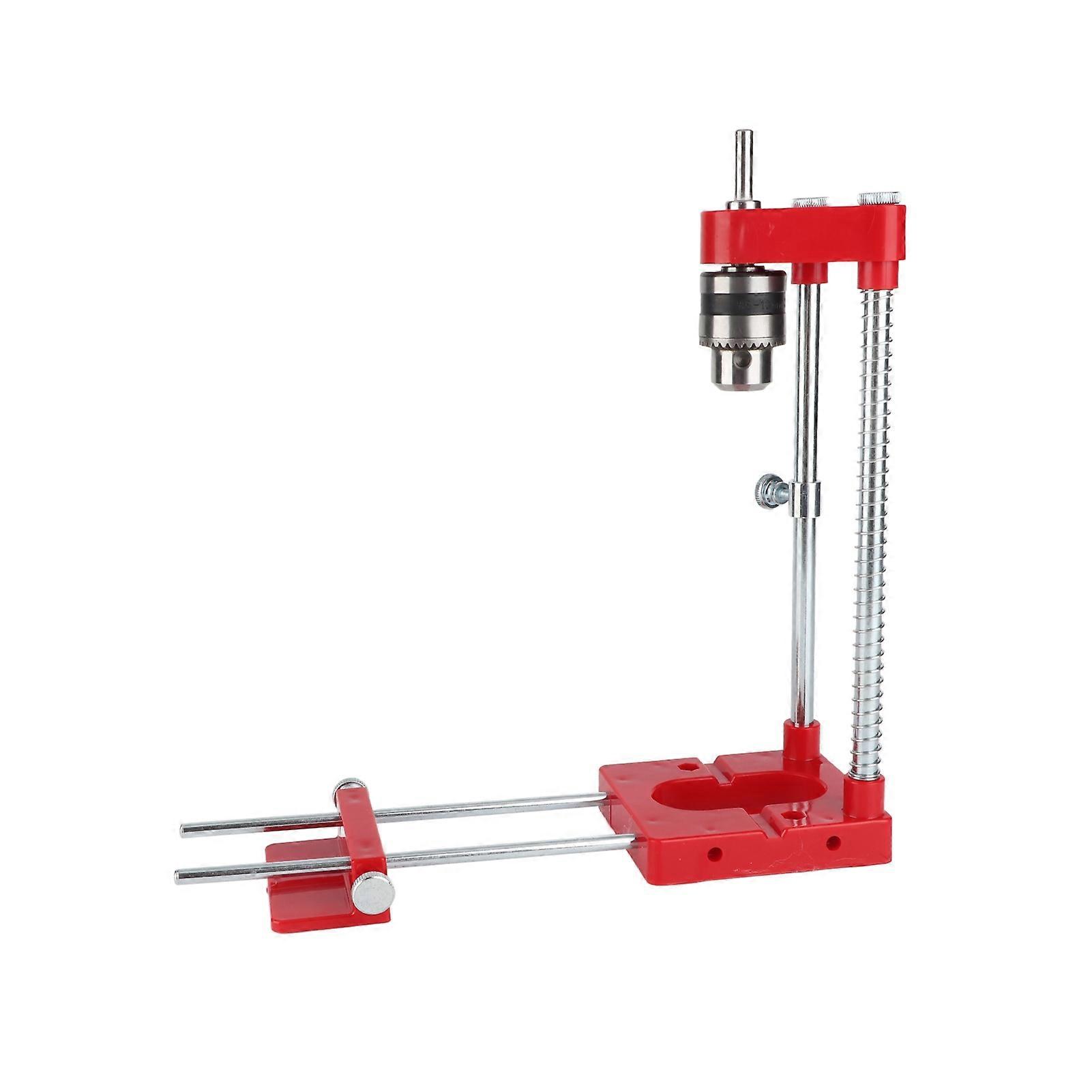 Portable Woodworking Drill Positioning Tool 28x9cm Metal Plastic