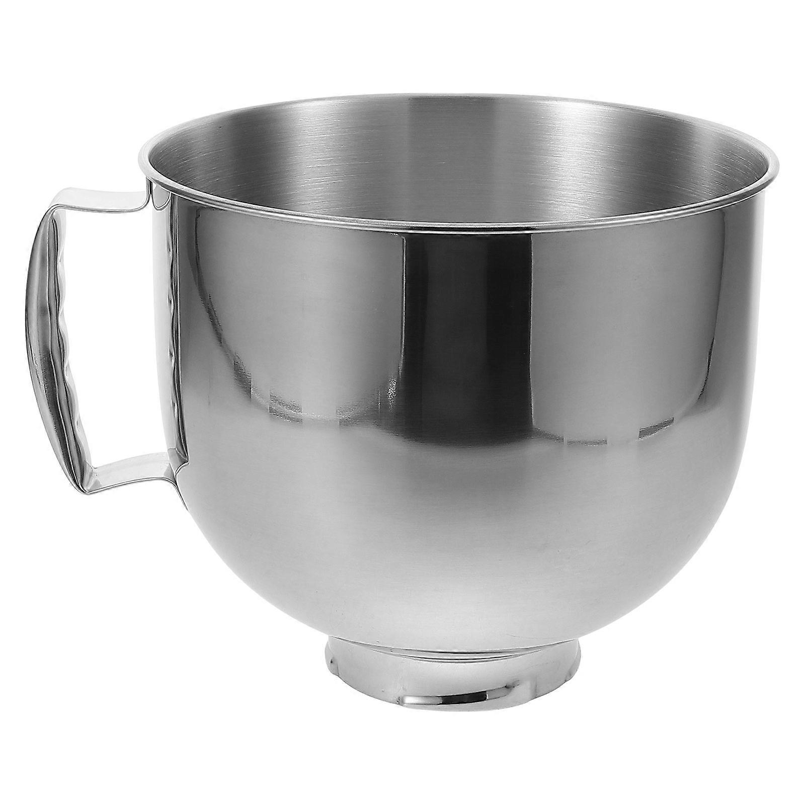 Mixing Bowls With Handles Stainless Steel For Baking Home Users Silver 26.00X22.00X19.00CM Anti-splash 1Pack