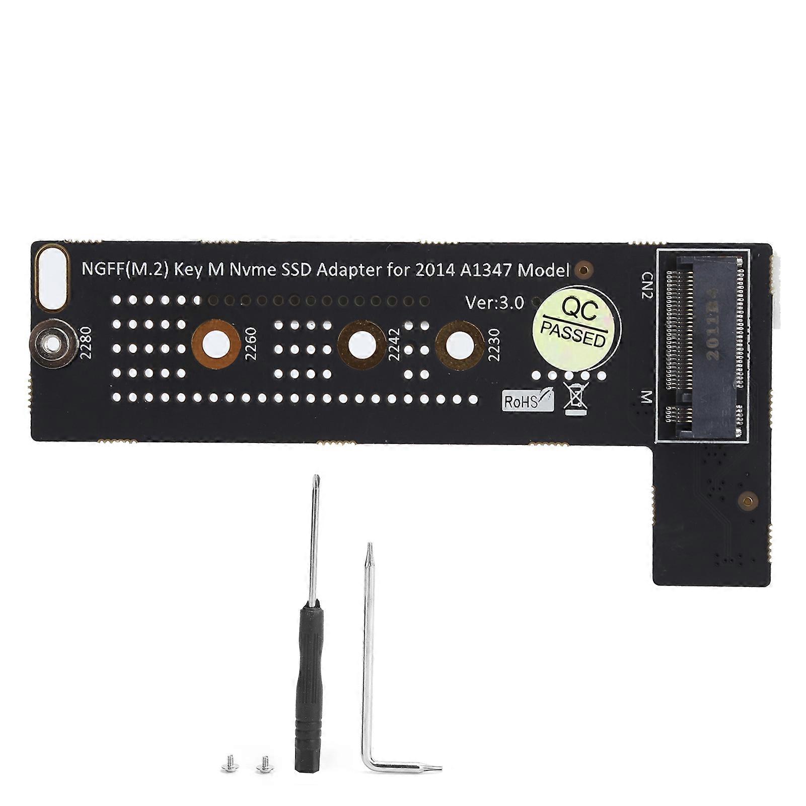Module adaptateur de carte convertisseur SSD M.2 NGFF MKey NVME pour OS Mini A1347 modèle 2014