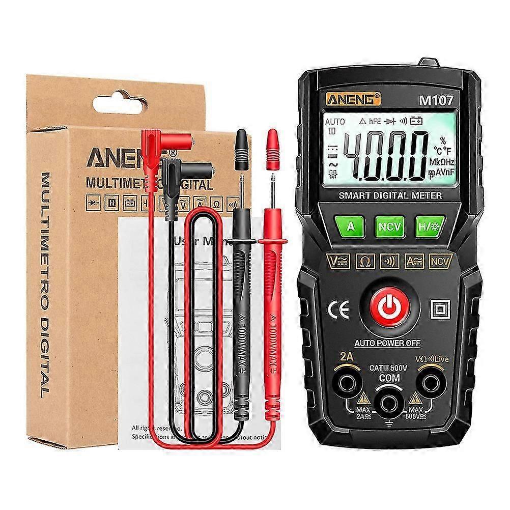 Professional 4000 Counts Volt Meter Portable Auto-ranging Tester Frequency Meter