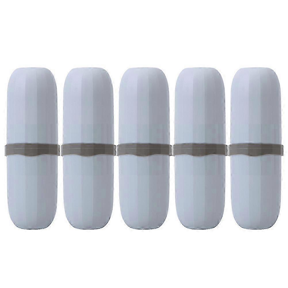 Portable Toothbrush Storage Box for Camping and Travel, Ideal for Convenient and Organized Oral Care