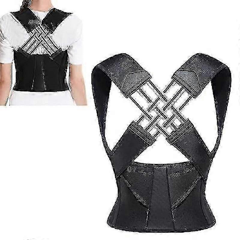Adjustable Back Posture Belt for Home, Office, and Gym Use for Everyone, Back Straightener and Posture Correction Device