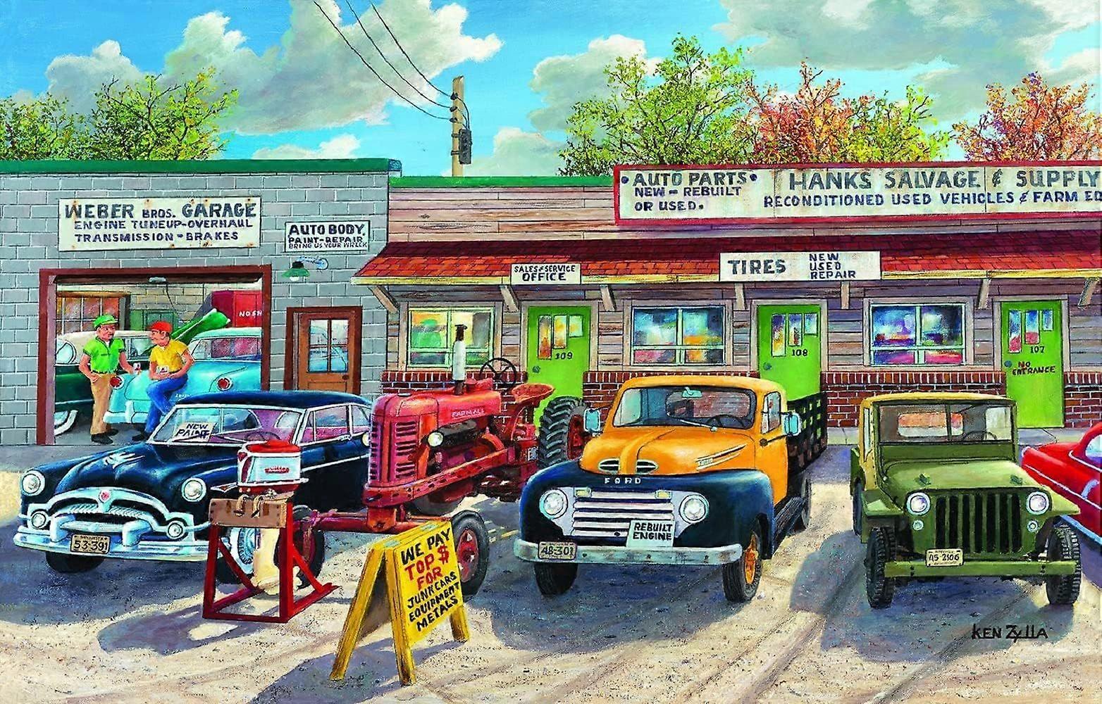Puzzle 1000 pièces - Ken Zylla - L’ancienne auberge rustique style 125