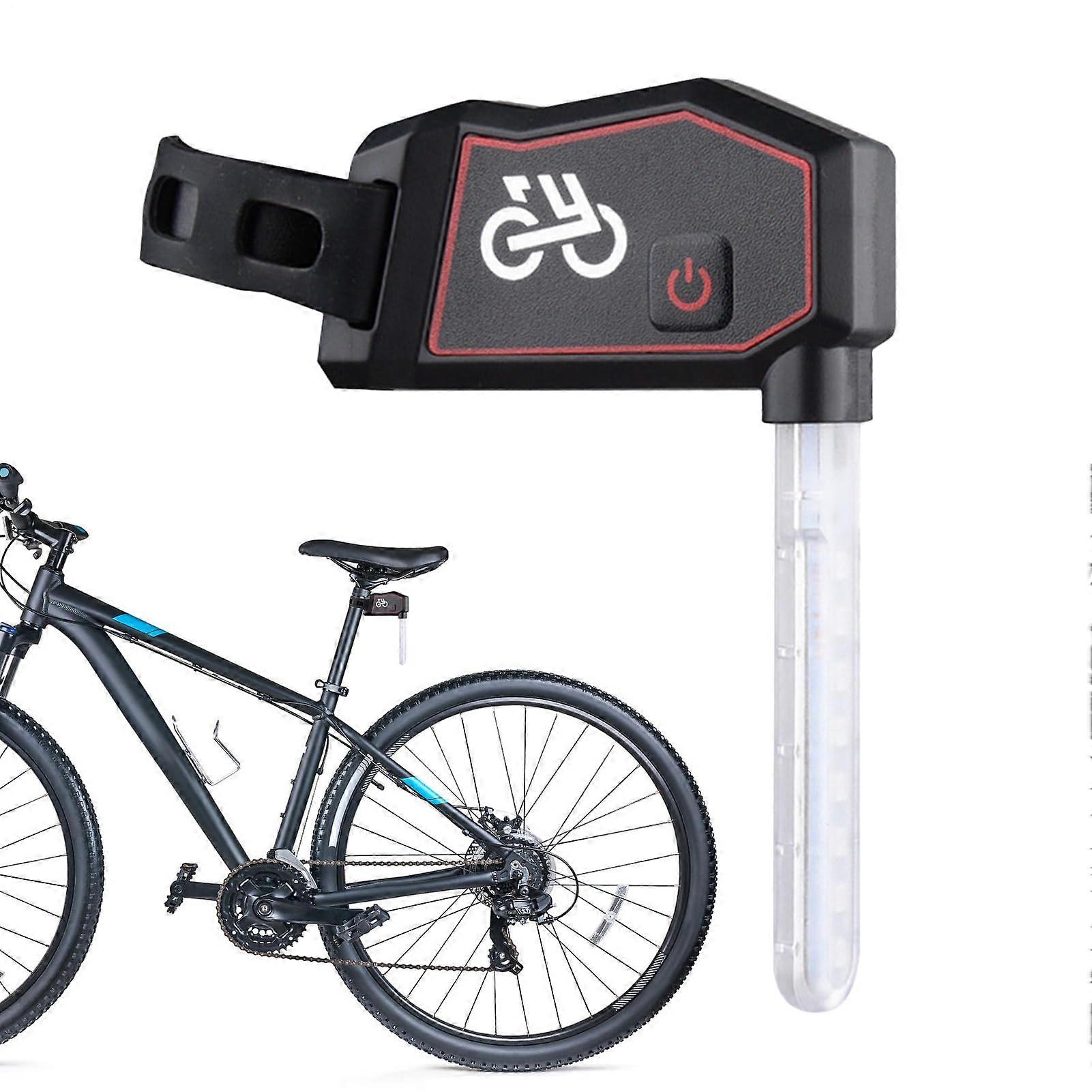 Bicycle Tail Light - High Visibility LED Sensor Light for Mountain Bikes, Scooters, Long-Distance Use, Women-Friendly Design