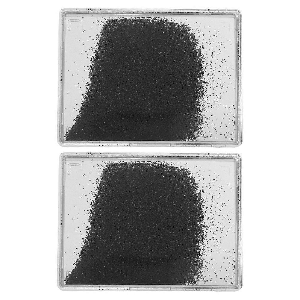 2 Boxes Magnetic Field Iron Powder Box For Science Experiments Physics Teaching Instrument With Iron iron powder School Projects Demonstrations