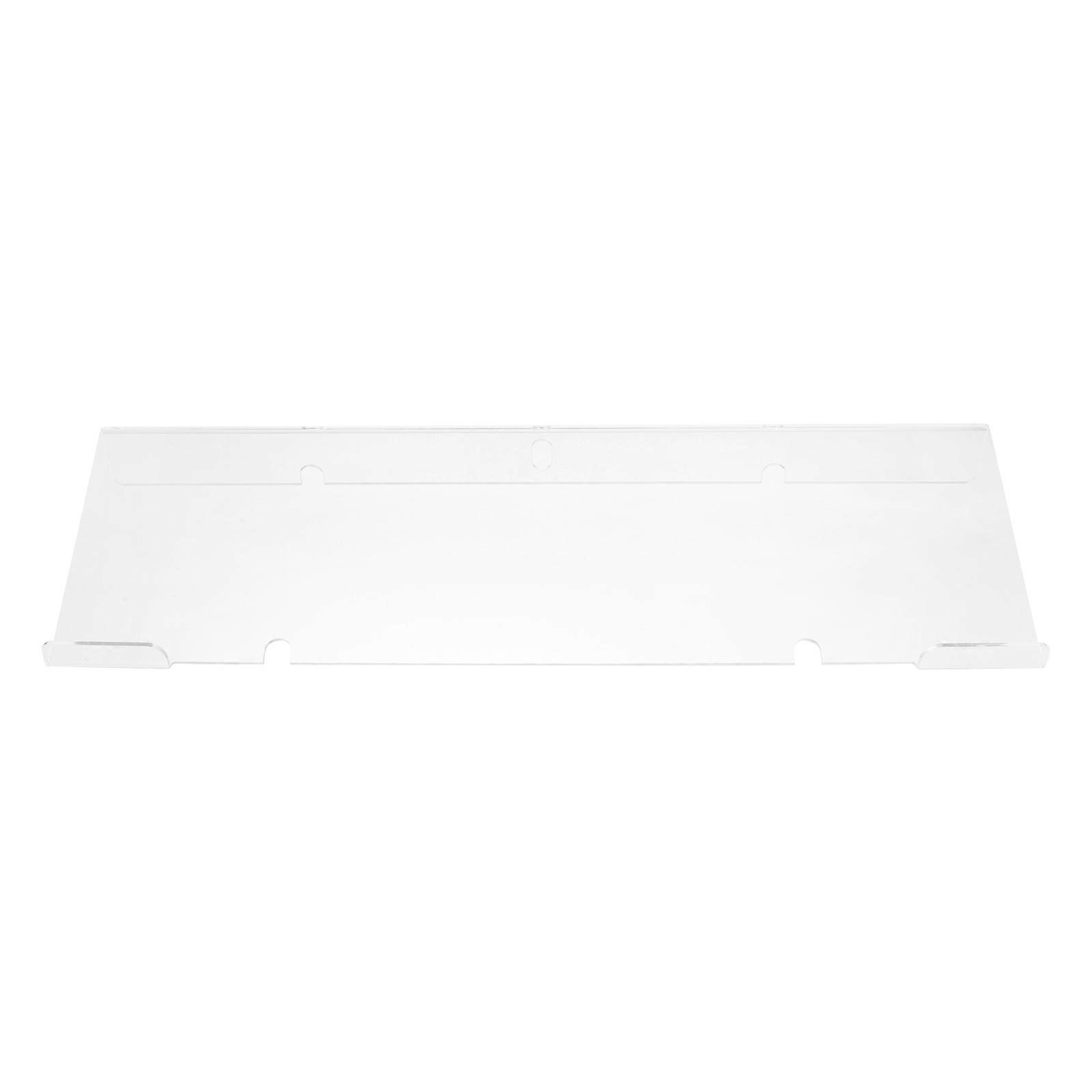 Desktop Keyboard Tray Z-shaped Tilted Design Acrylic 30 Degree Tilt For Users With Ergonomic Needs 30X20X4CM 1Pcs