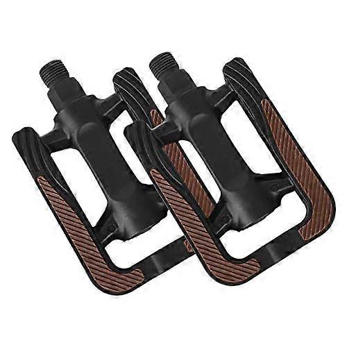 Bicycle Pedals Ultralight Non Slip Road Bike Pedals Reflective Surface 1 Pair