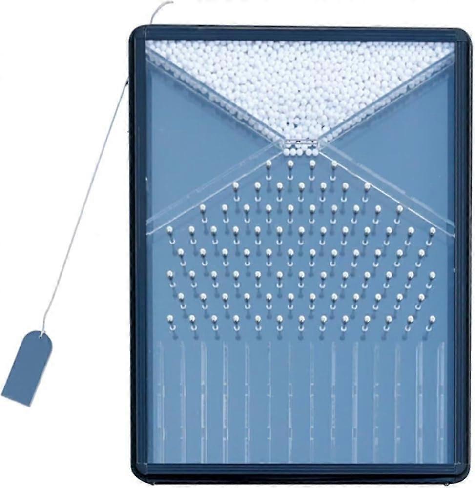 Galton Board, Physics Lab Teaching Demonstration (Color: Blue)