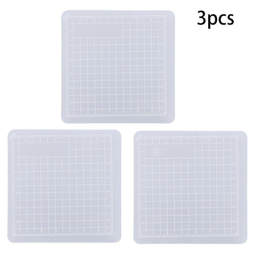 2025 Latest Model  3PCs Translucent Cutting Mat Non slip Cut Board Crafts