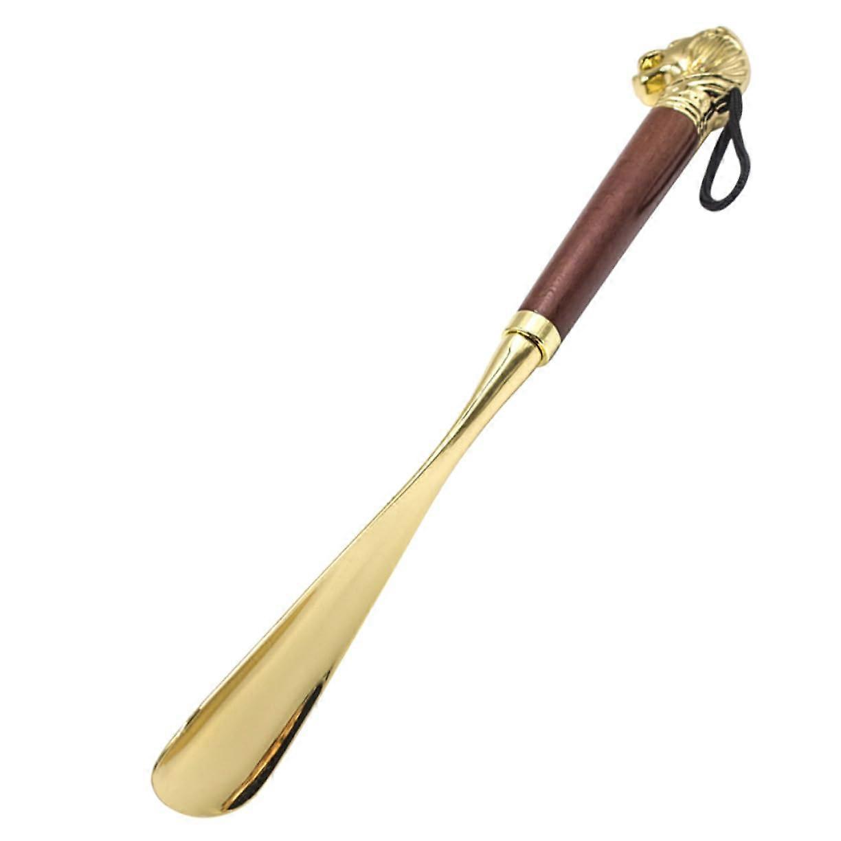 Metal Shoe Horn and Lifter for Easy On and Off, Ergonomic Design for Home and Travel, Pain Relief for Seniors