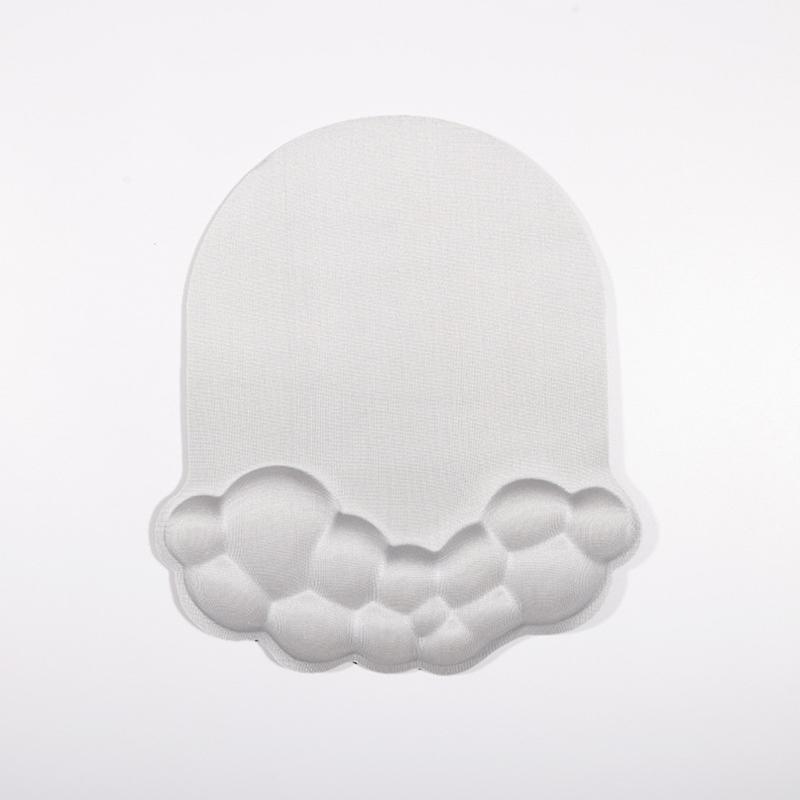 Computer mouse pad wrist guard enlarged thickened soft wrist pad solid color simple men and women office wrist support small desk pad