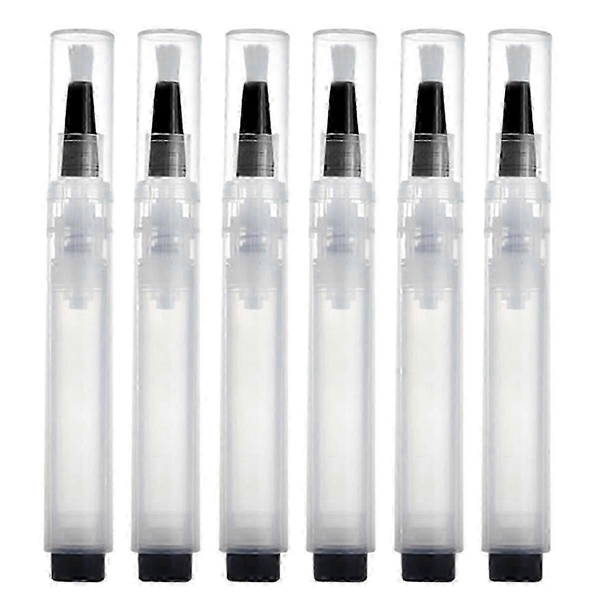 Fillable Touch Up Paint Pen Brush, 6ml Multifunctional Pens for Home Repairs (Set of 6)