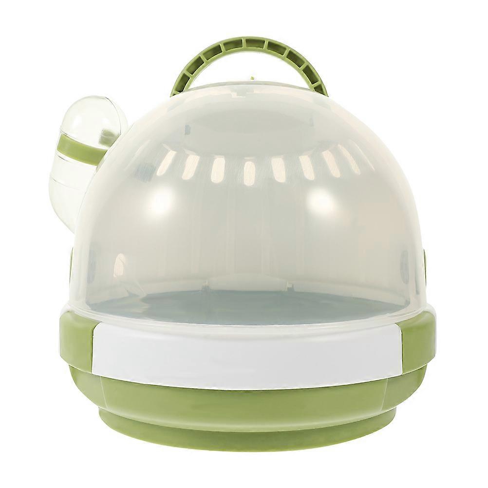 Durable Portable Hamster Carrier with Breathable Design for Travel, Camping, and Small Pet Use