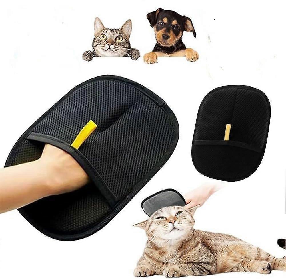 Doublesided grooming gloves for efficient hair removal and static reduction of lint, suitable for various occasions Ref: 6764