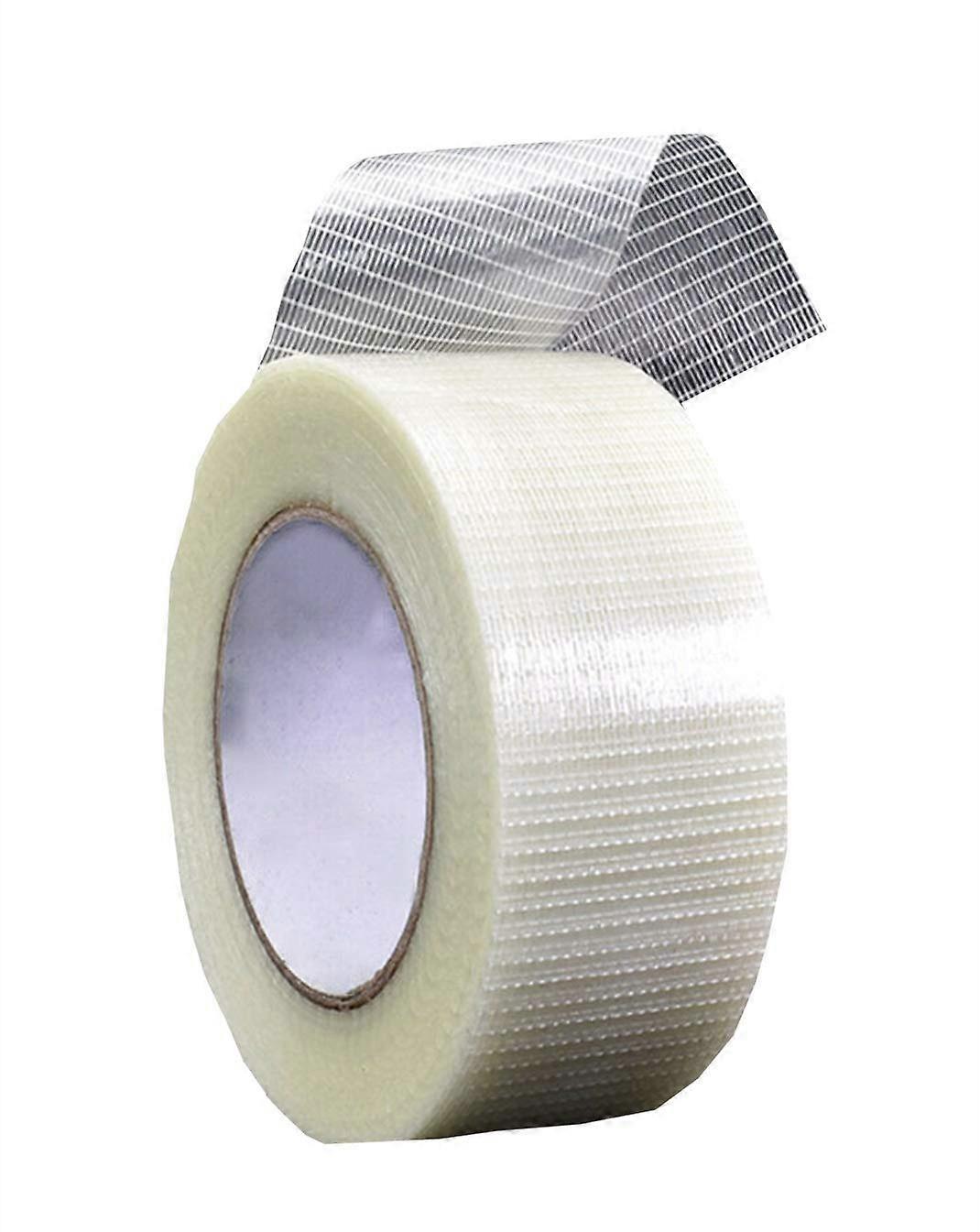 Fiberglass Tape Single Sided Strong Adhesive Self Adhesive (0.22mm x 20mm x 20m, Pack of 1)