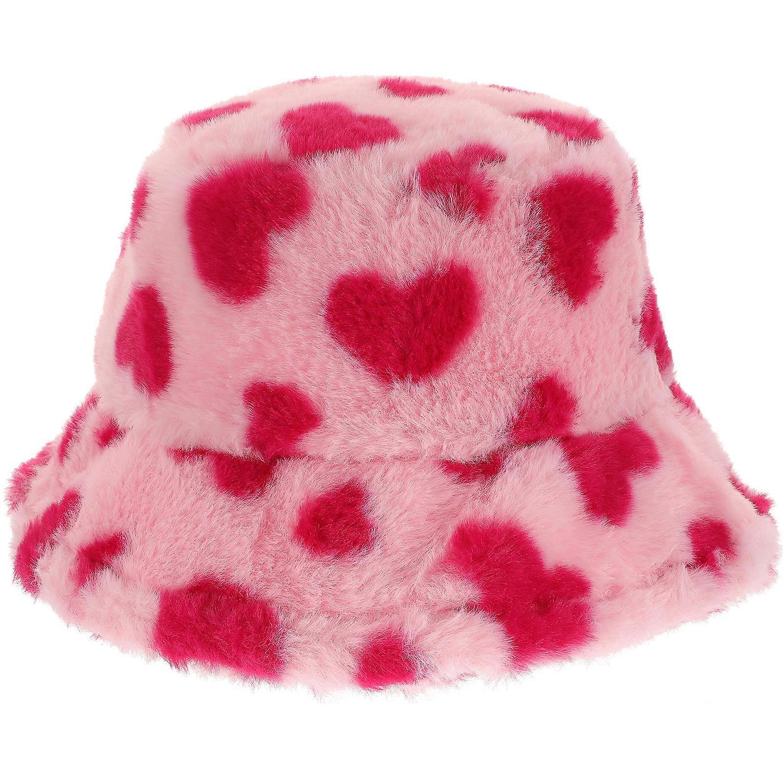 قبعات دلو للنساء الفانيلا دافئة قابلة للانعكاس قابل للتعديل المشي لمسافات طويلة 30X18CM 1 مجموعة