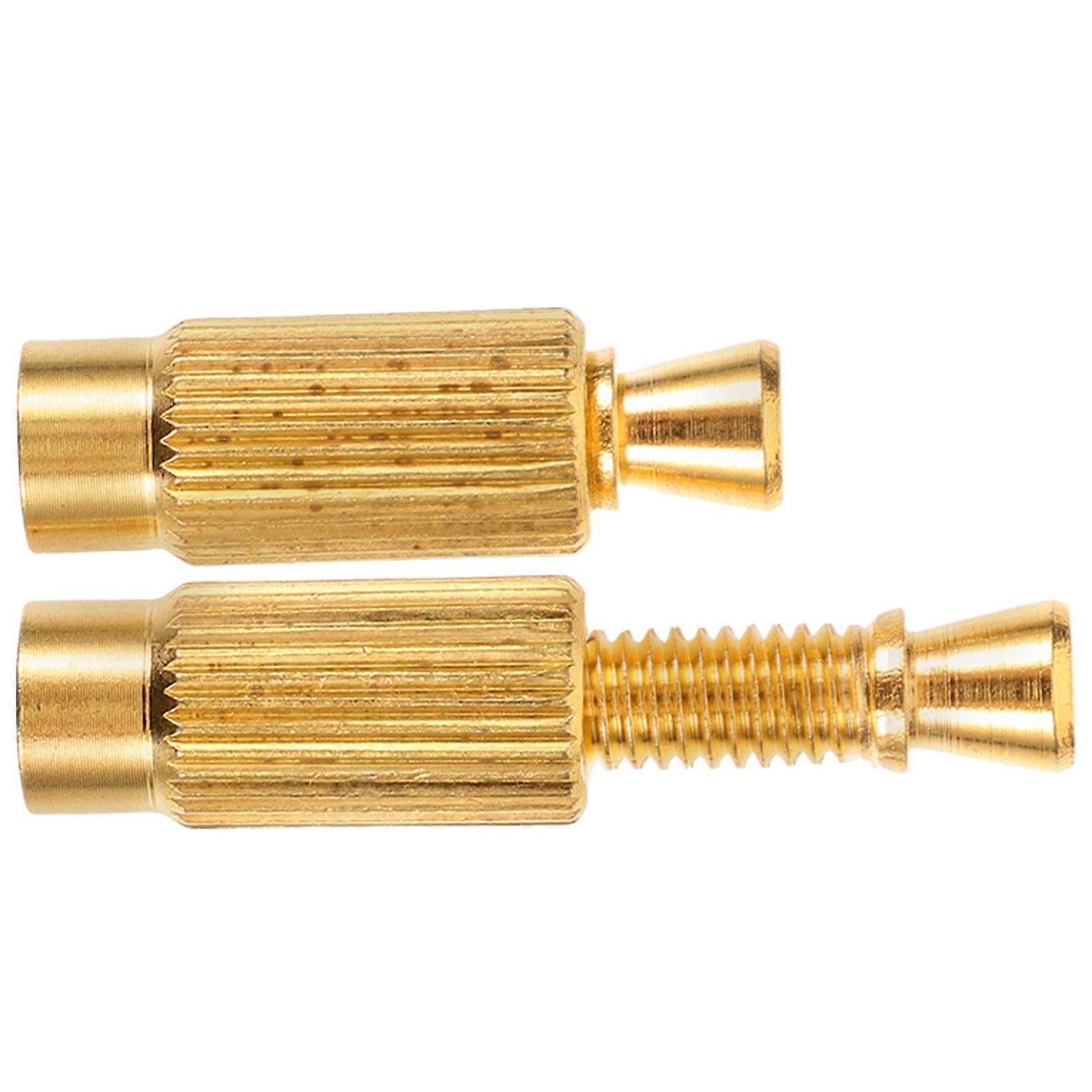 Musical Instrument Parts Electric Guitar Bridge Inserts And Studs Electric Guitar Accessories Excellent Durability 2Pcs