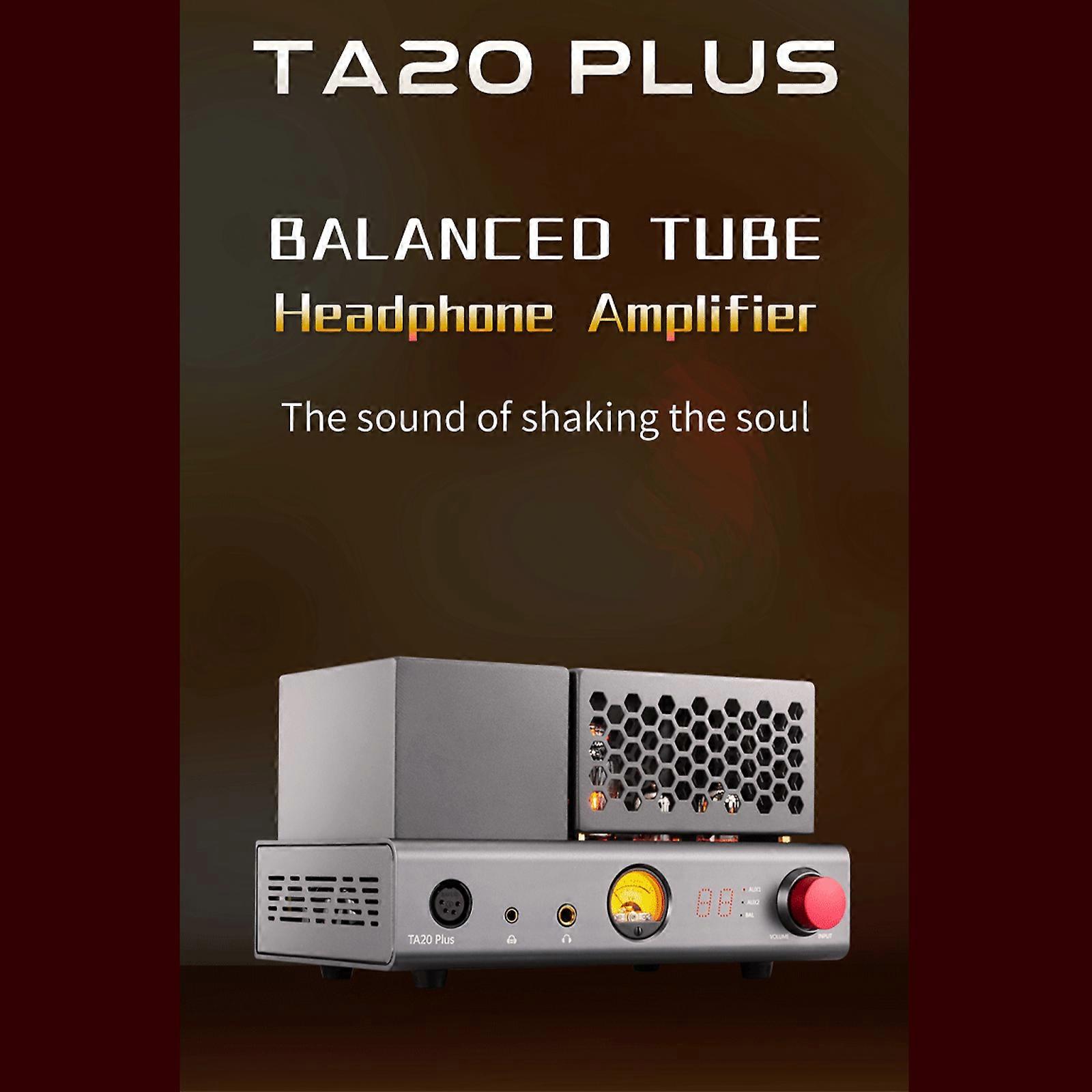 XDuoo TA20 Plus Tube Headphone Amp with 4.4mm & 6.35mm Outputs, nced Circuit