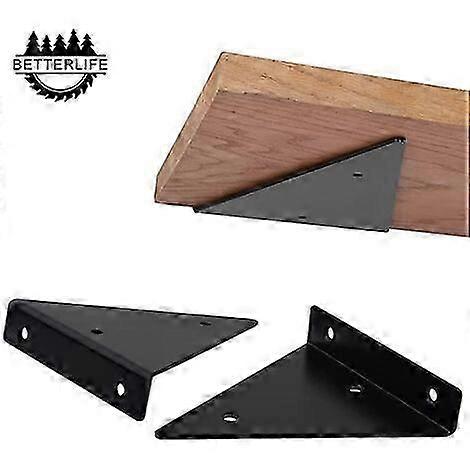 Floating Metal Triangle Shelf Bracket