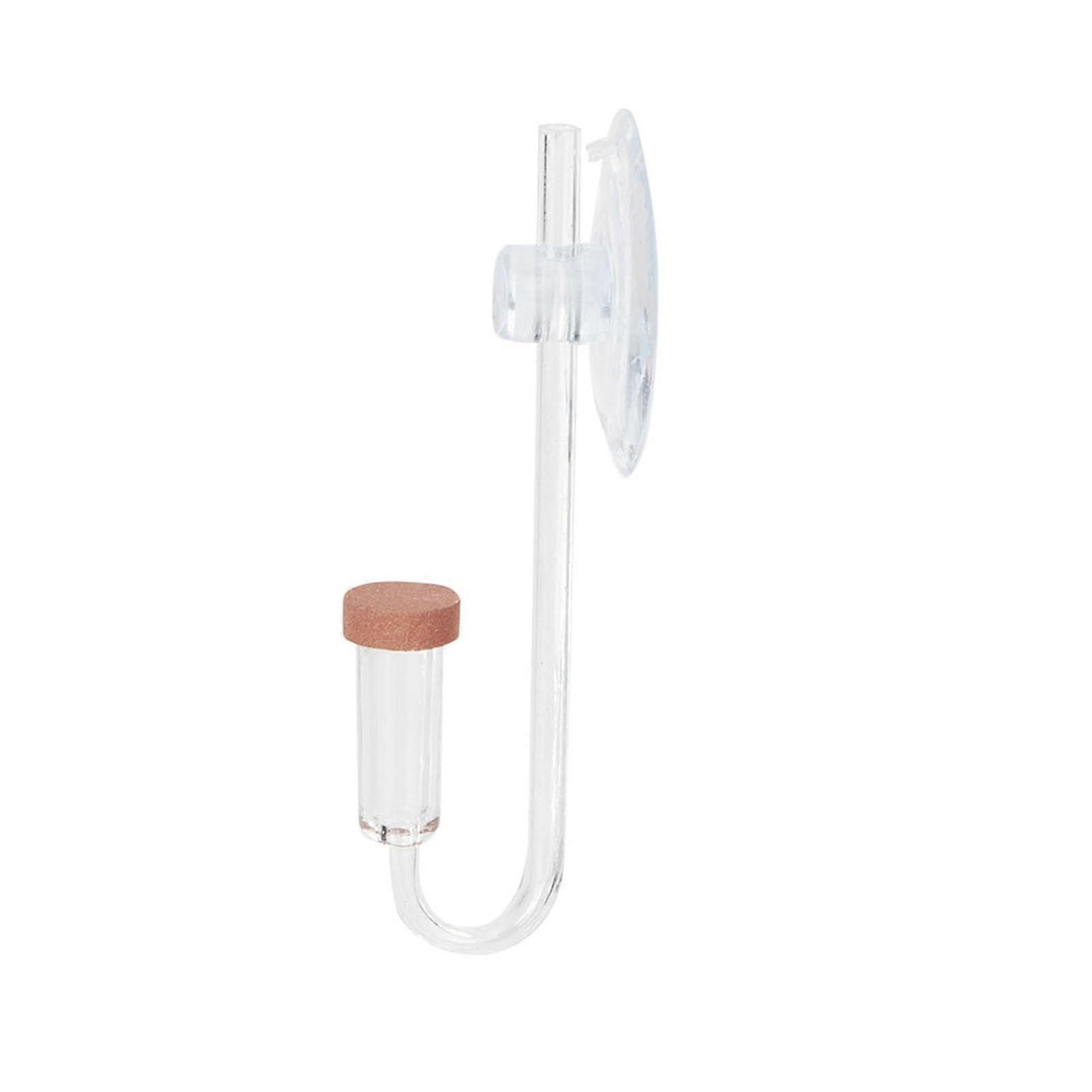 CO2 Diffuser Efficient Transparent Bubble Counter for Aquarium Plants Photosynthesis Stable Nanometer Ceramic Fish Tank Accessory