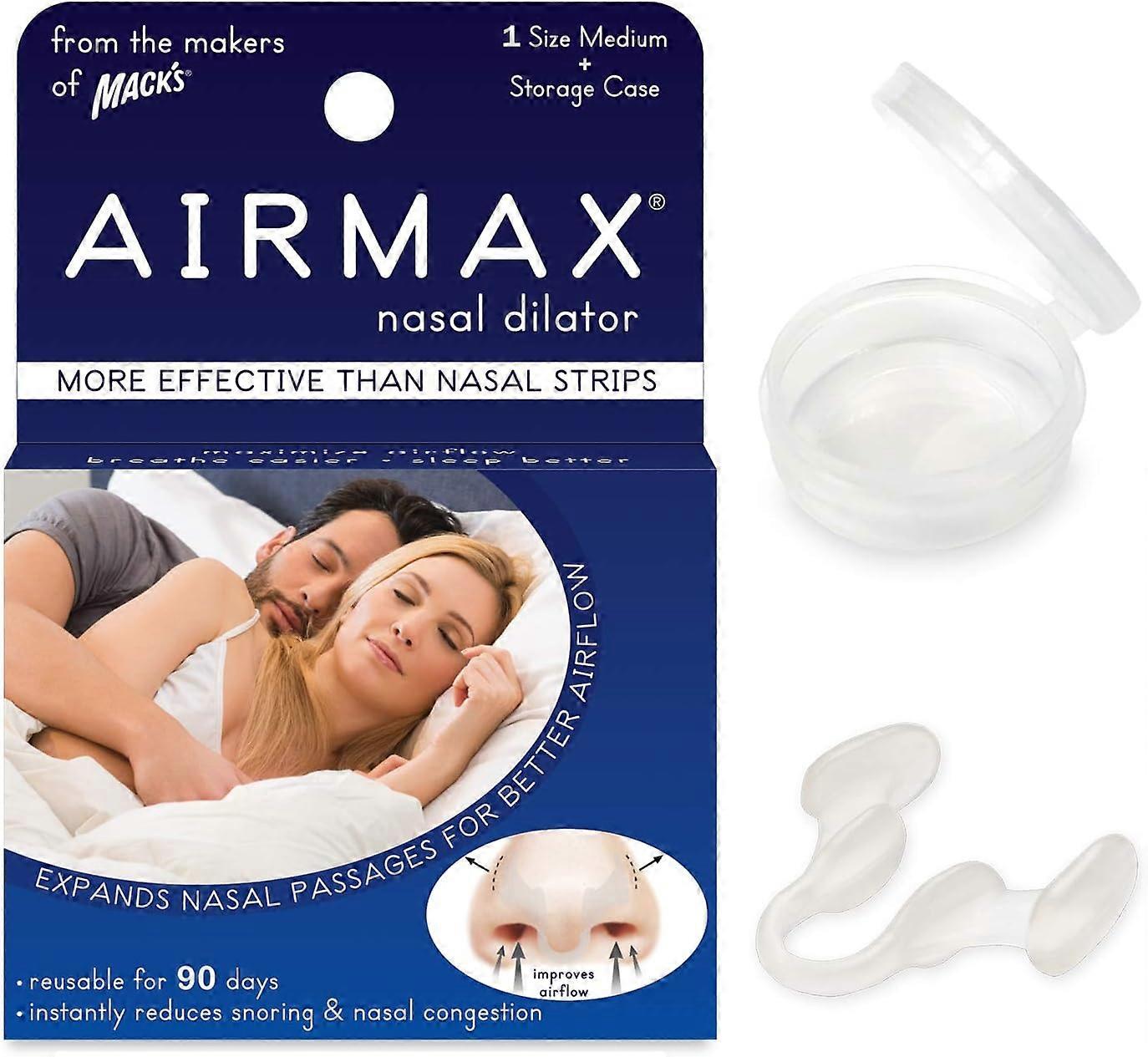 Nasal Dilator for Better Sleep - Natural, Comfortable, Anti Snoring Device, Snoring Solution for Maximum Airflow and Easier Brea