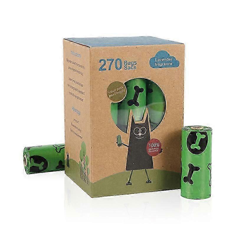 8~18rolls pet Bags Dog Poo Bags, Guaranteed Leak Proof and Extra Thick Waste Bag Refill Rolls For Dogs