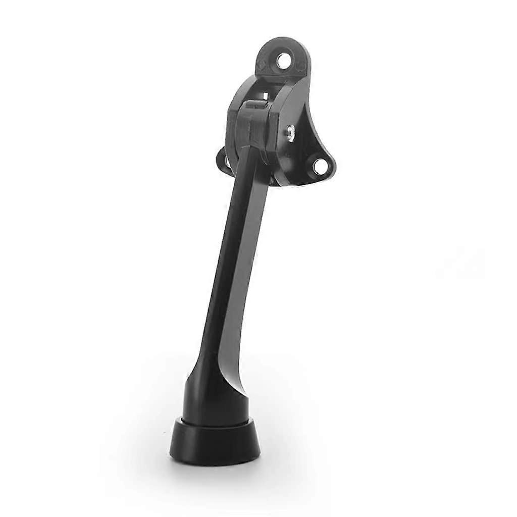 Door stopper, lock door stopper, rubber door part, movable antiswing device (Black)