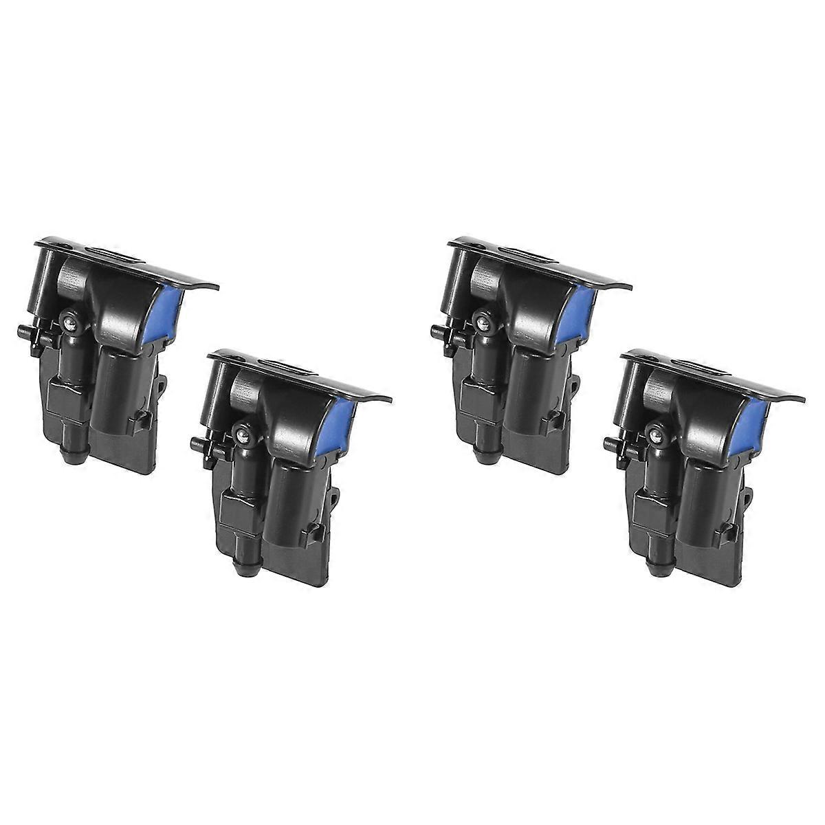 4X Windshield Washer Sprayer Nozzle Windscreen Nozzle Jet 61667183343 for X1 E84 / X6 E71 E72