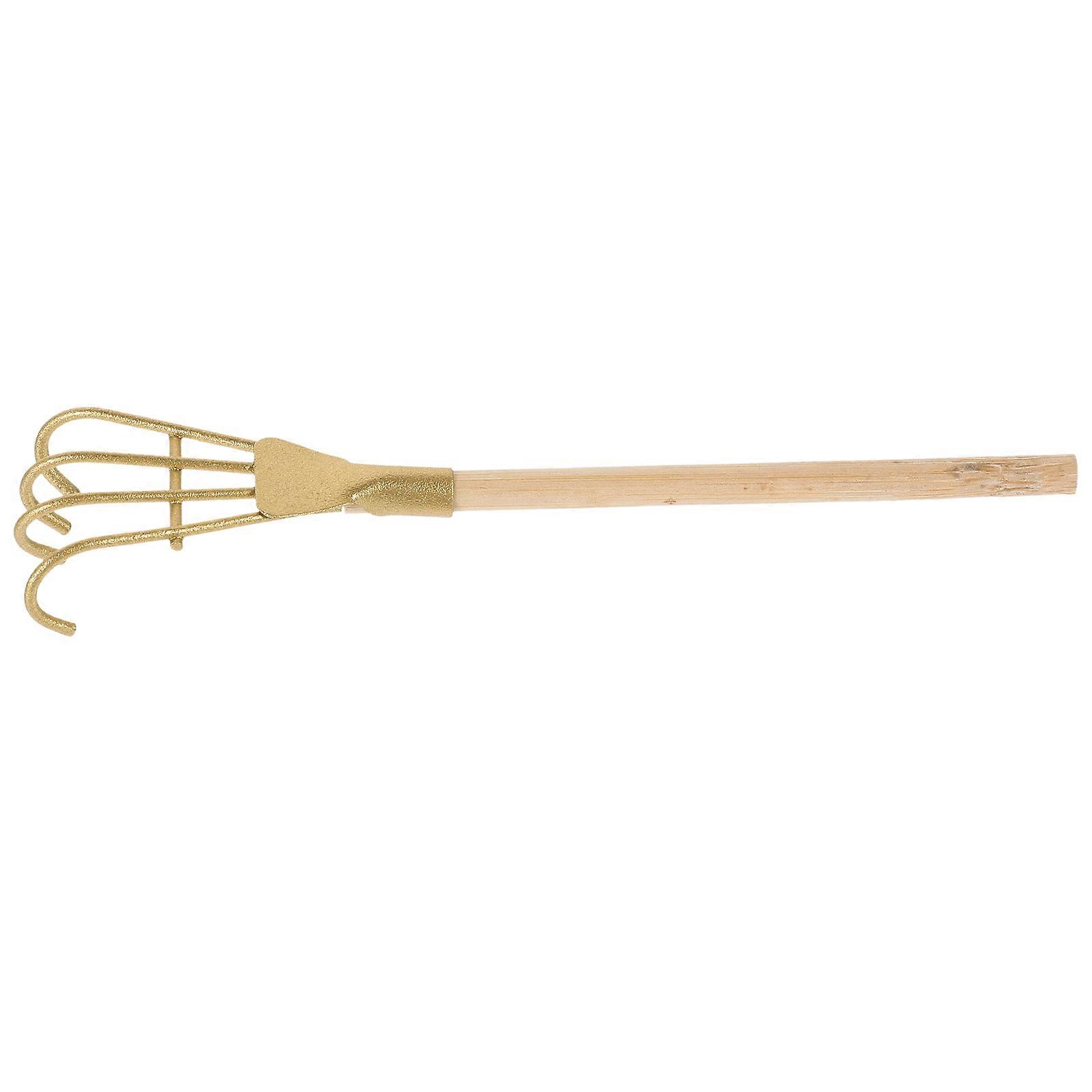Mini Sand Rake Tool Micro Landscape Kids Gardening Small Rake Tool for DIY