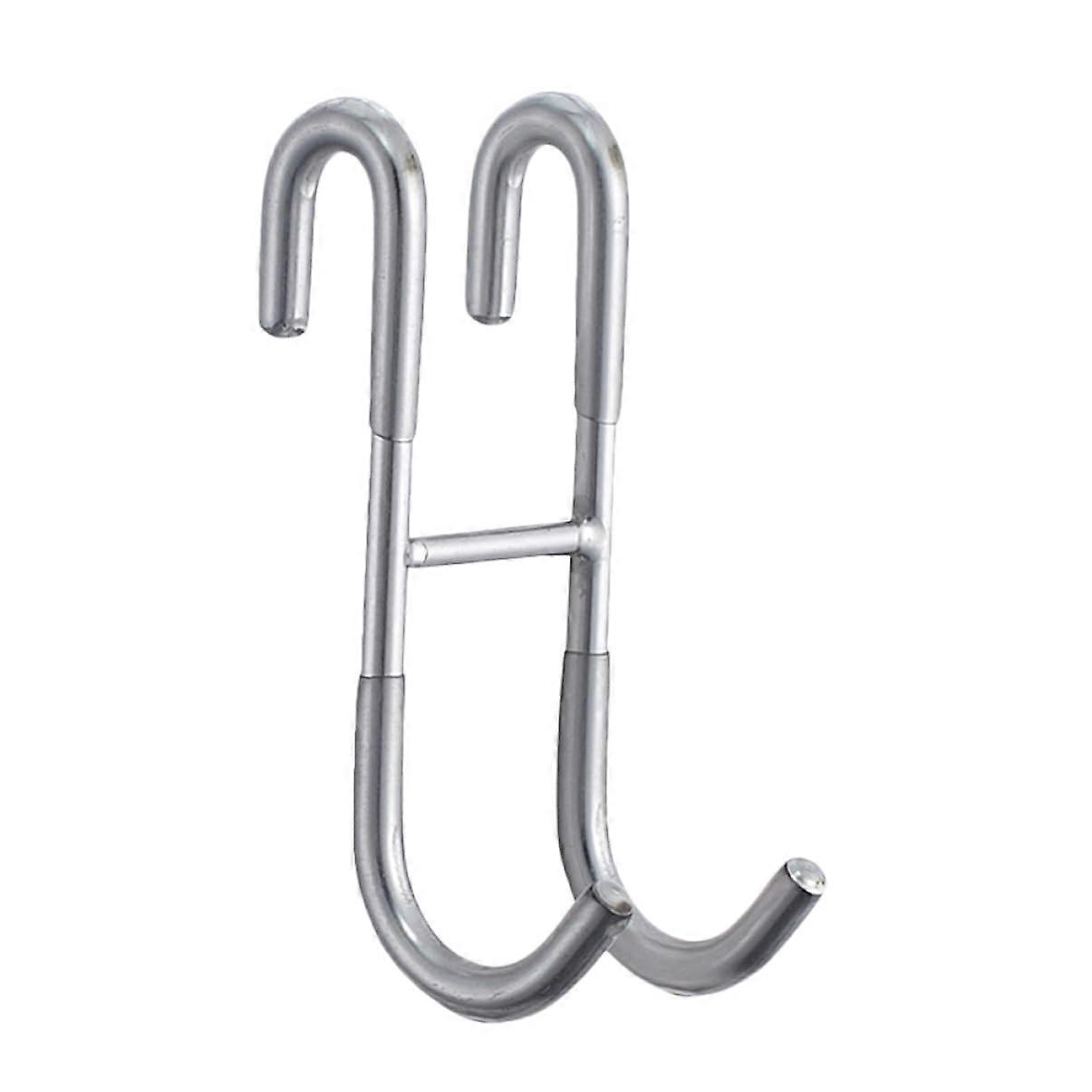 S-Shaped Hook 1-Piece, Double Hook for Bathroom and Kitchen, Towel and Bag Hanger, Space-Saving for Cabinets and Doors