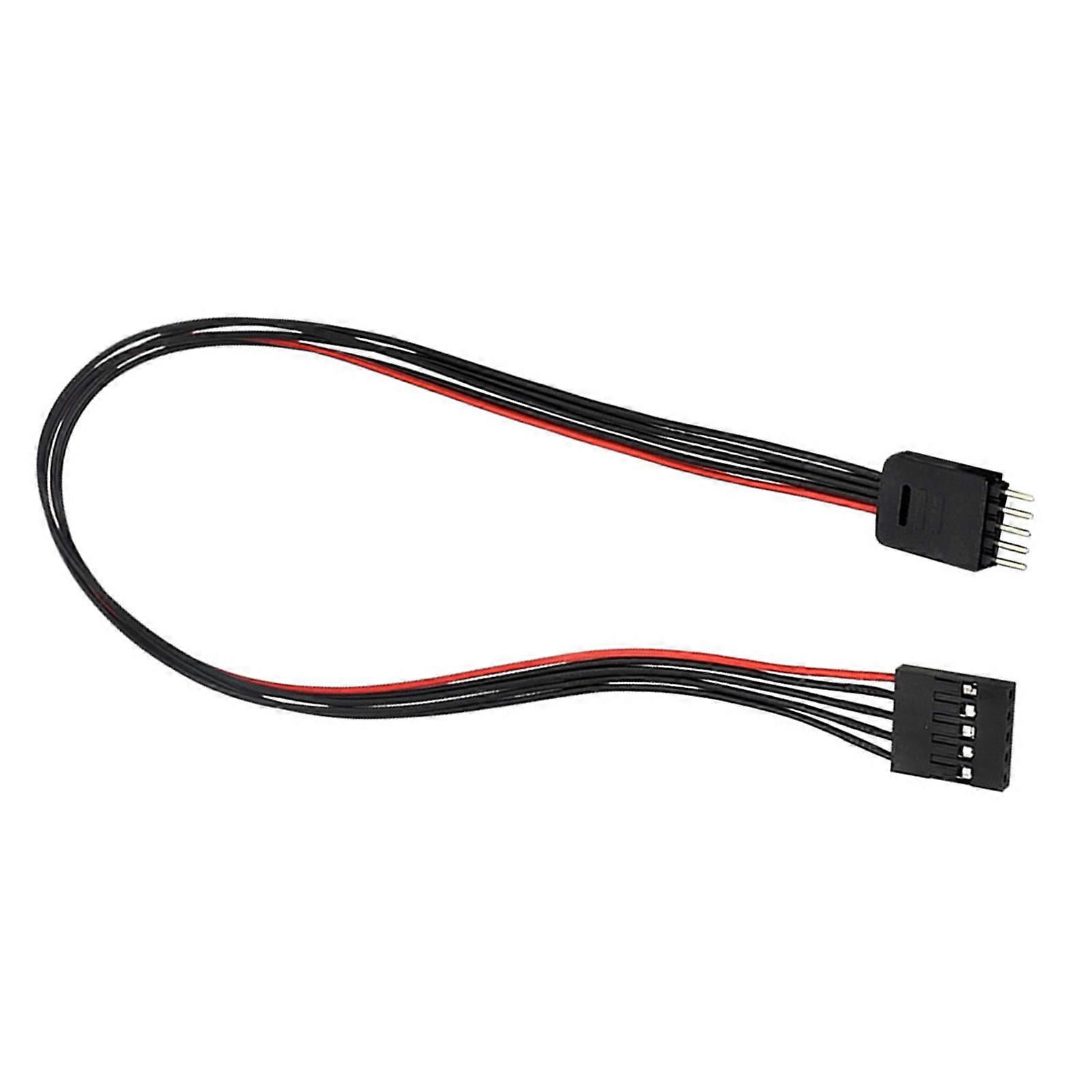 High Flexibility 4Pin Cable 2.54mm To 2.0mm Breadboard Jumper Wire For Sensors and Module Connection 11.81inch Multicolor