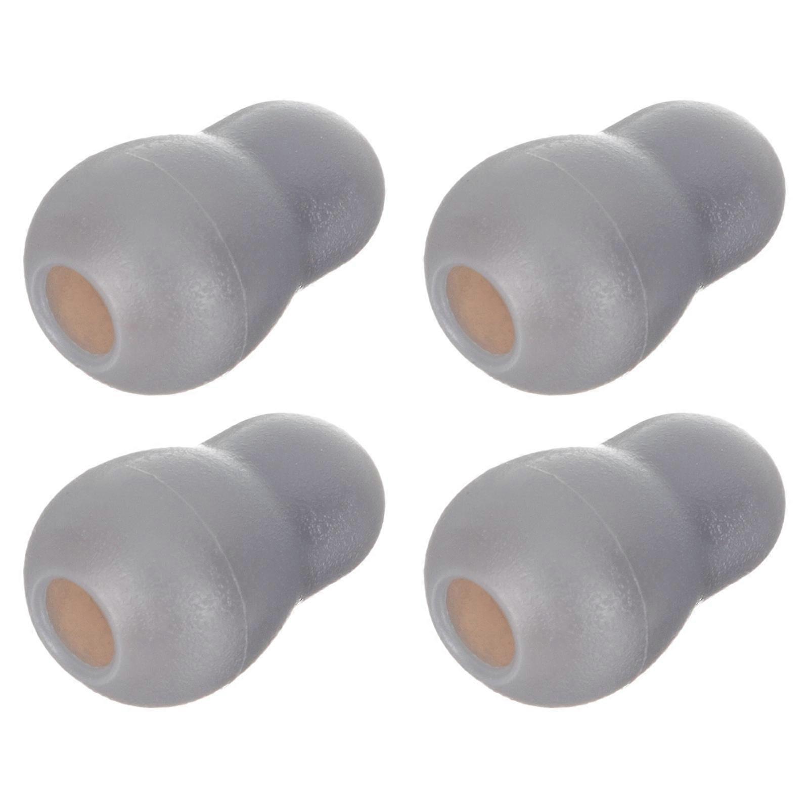 Earbuds For Stethoscope Replacement Tips Noise Isolation Medical Professionals 4Pcs Grey