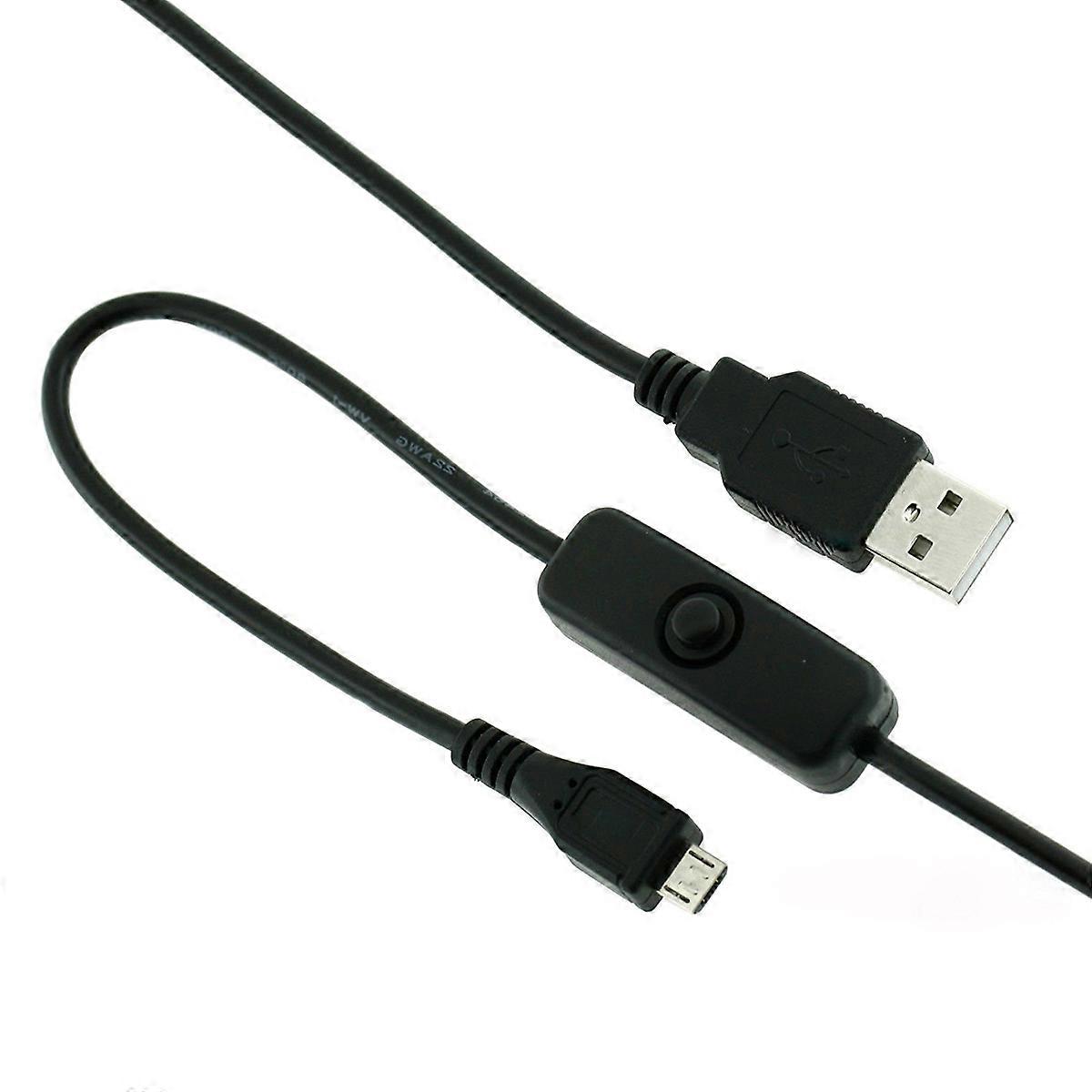 Mini Usb Cable Micro Usb Extension Cable 100cm Power Supply For Black 1Pcs