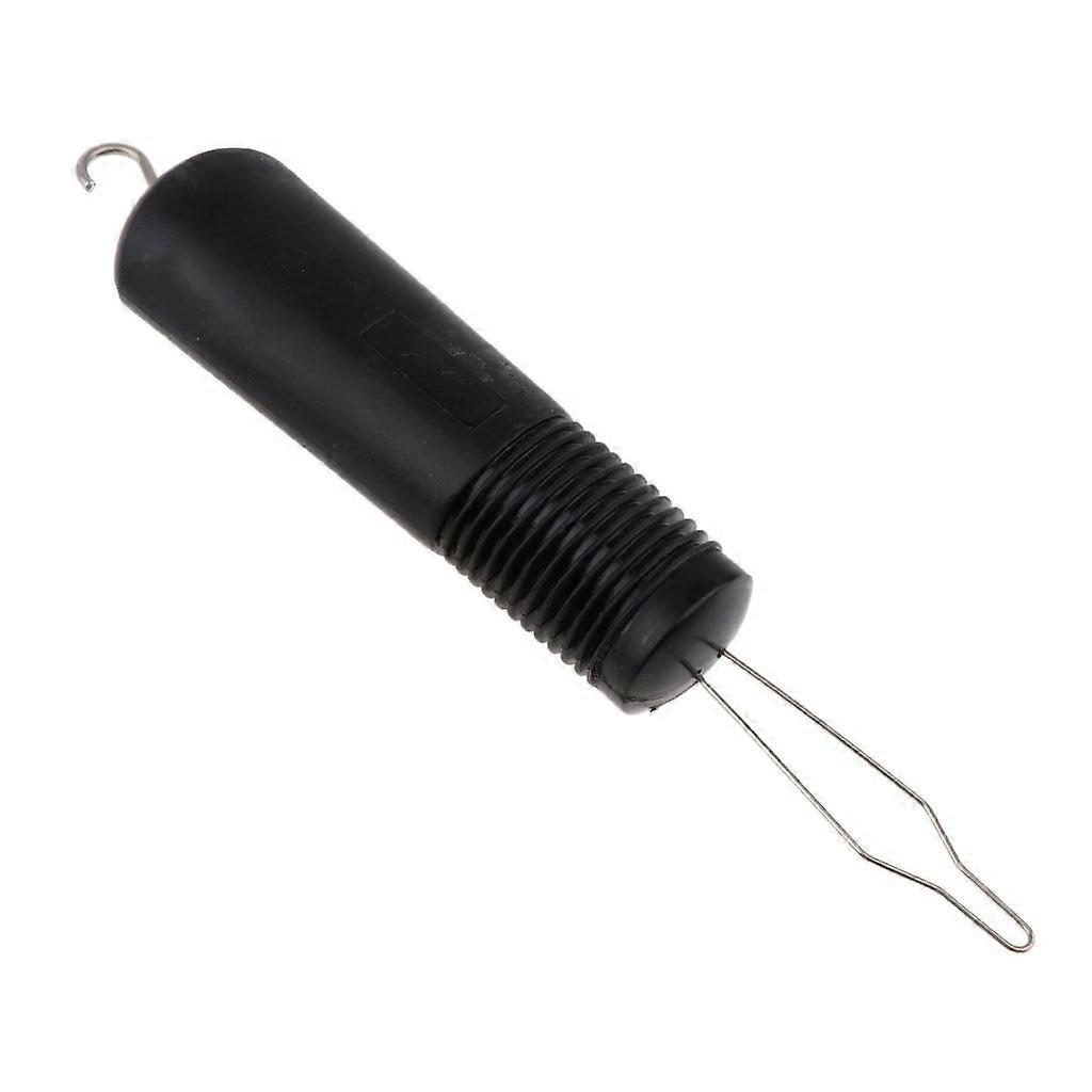 Dressing aid for adults, elderly people, with zipper, wire loop