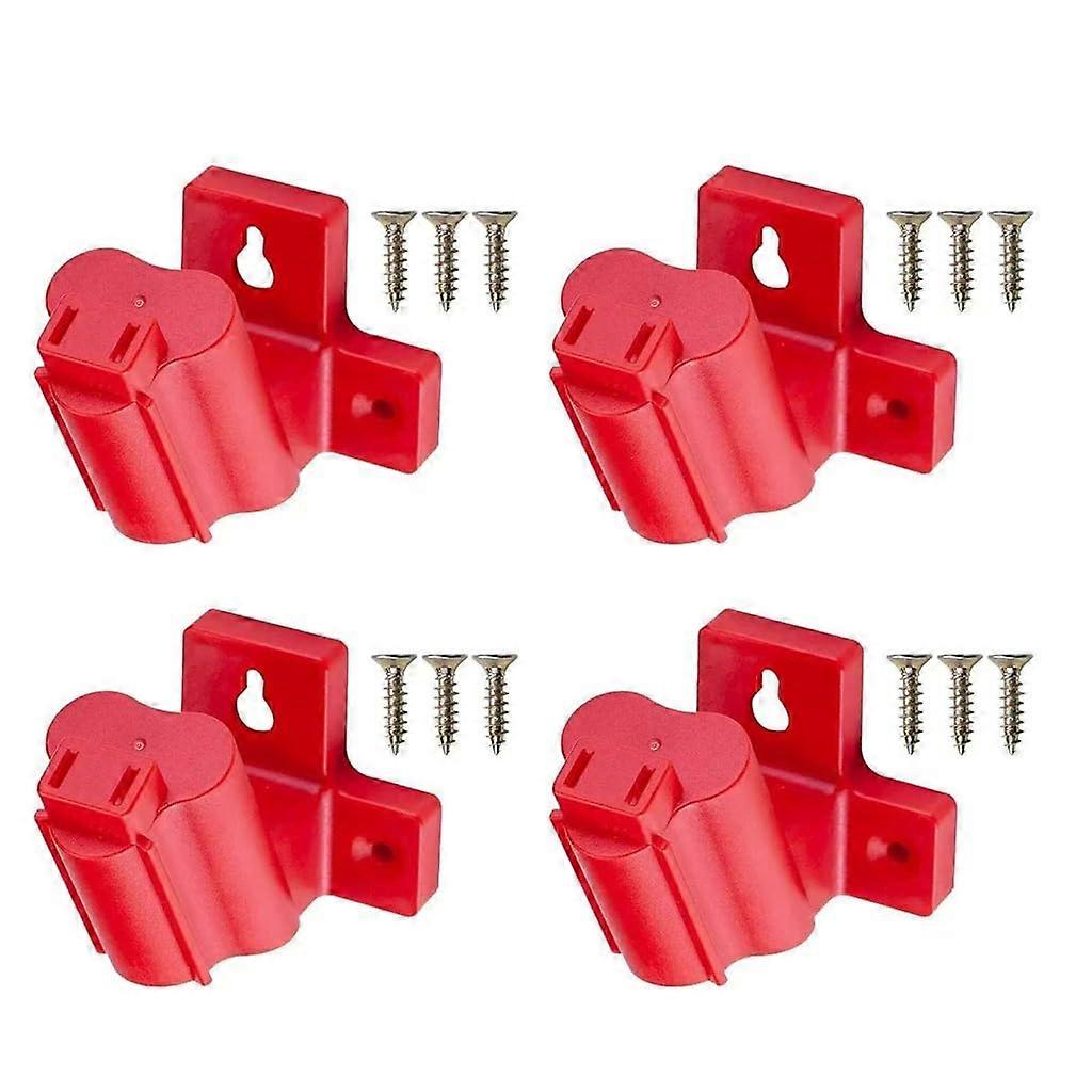 4/8 Inch Angled Wall Bracket for Power Tools - Ideal for Workshop Organization and Easy Access, 4 x 4 cm Size