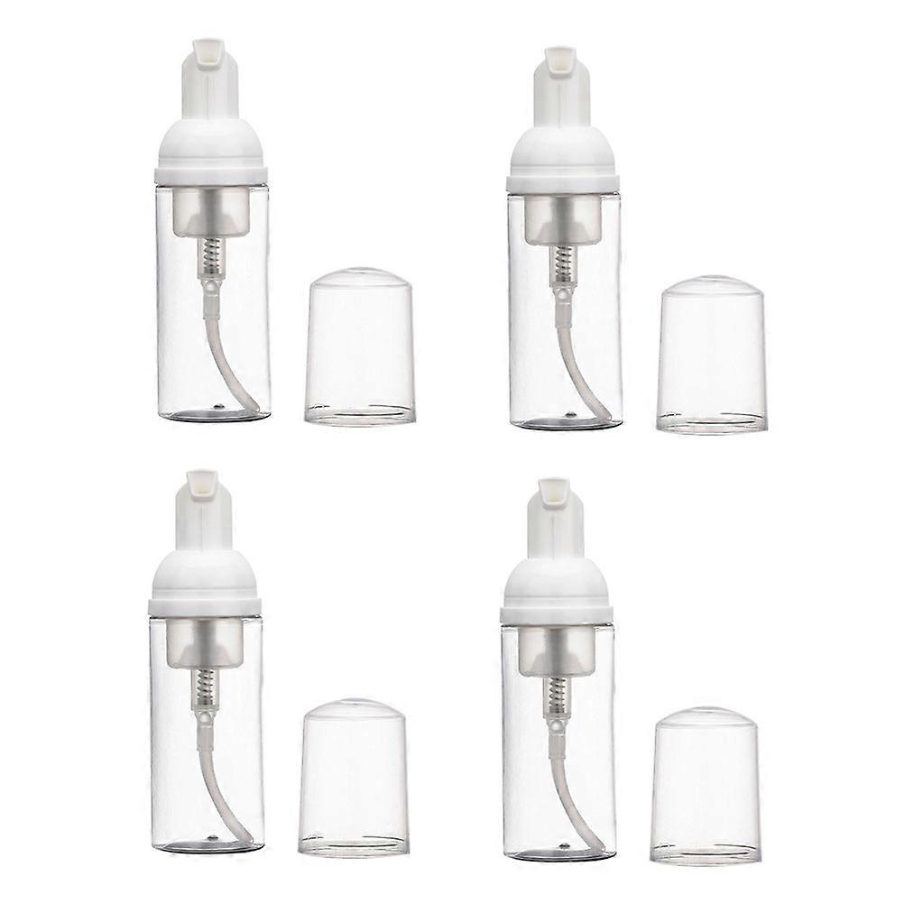 Plastic Foaming Sub Bottle Empty Foaming Pump Bottles Ideal For Home Decoration And Travel 4Pcs