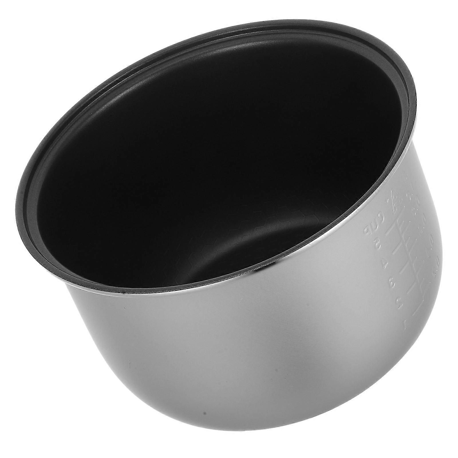 Nonstick Aluminum Alloy Inner Pot for Rice Cooker Versatile Cooking Bowl for Porridge, Stewing, and Easy Heating Meals