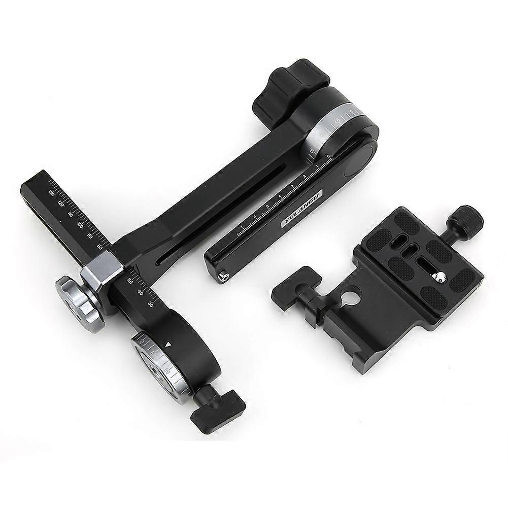 YELANGU Horizontal Adjustment Swinging Arm Three Dimensional Bird Watching Ballhead for SLR Mirrorless Camera Maximum Load Bearing 15KG