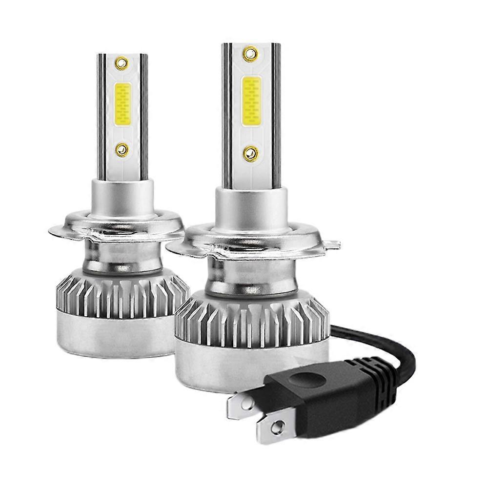 Headlight Bulbs High Low Beam Quick Start Full Aluminum Long Lifespan Replacement