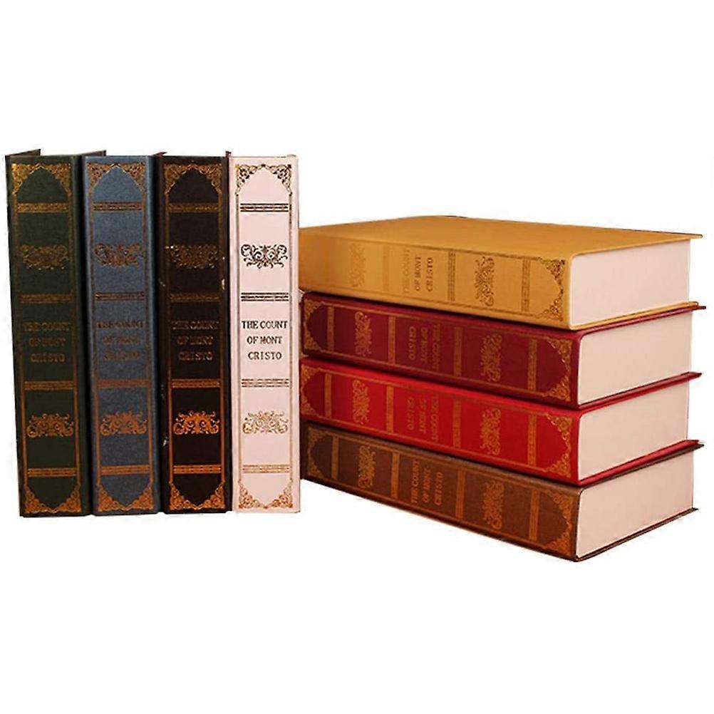 European Style Decorative Books 6 Pcs Photo Props For Living Room Office Random Color Props