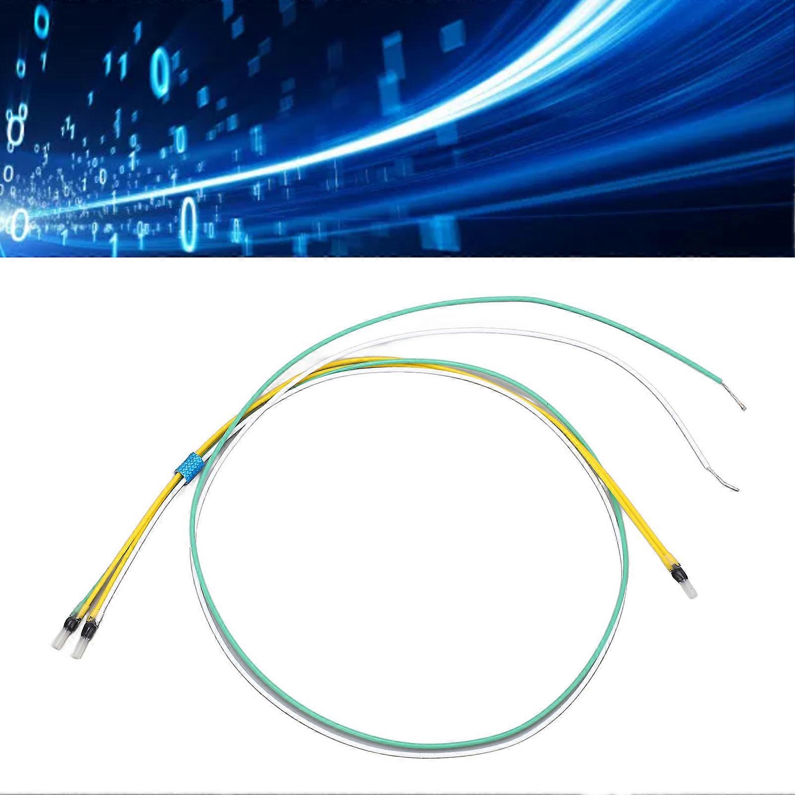 PTC Thermistor 3 Core Epoxy Resin Waterproof Probe Fast Conduction Temperature Sensor Thermal Switch 110℃ 