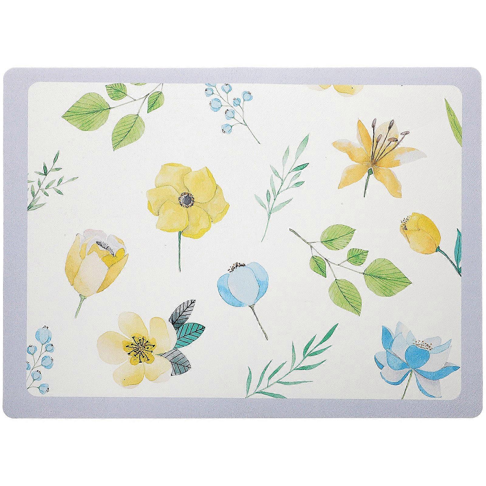 Heat Insulation Drying Mat Reusable Dish Mat For Household Users Multi Color 1Pcs