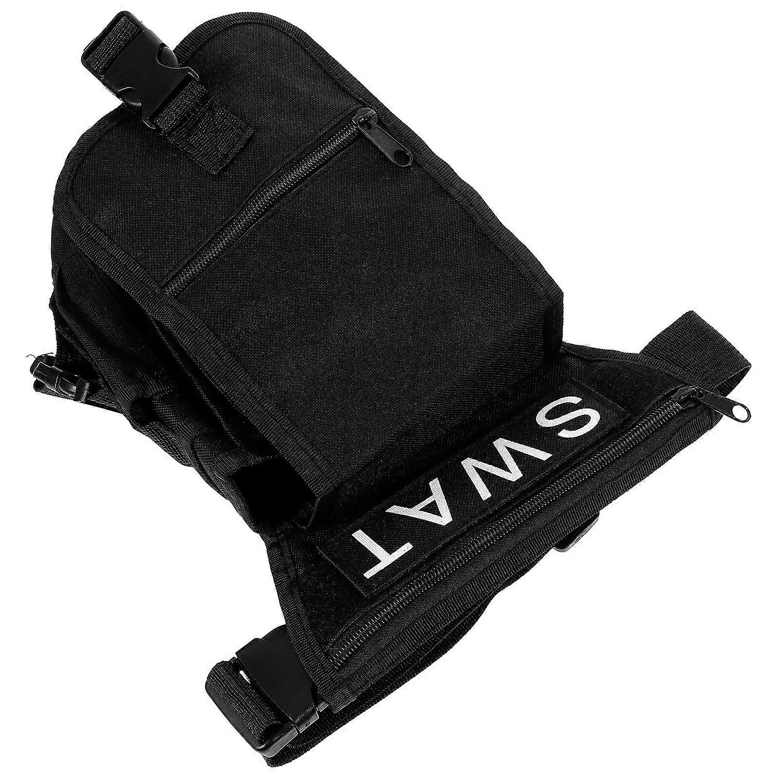 Stylish Durable Thigh Bag For Men And Women Suitable For Outdoor Equipment With Adjustable Length And Buckle Fixed In 1Set