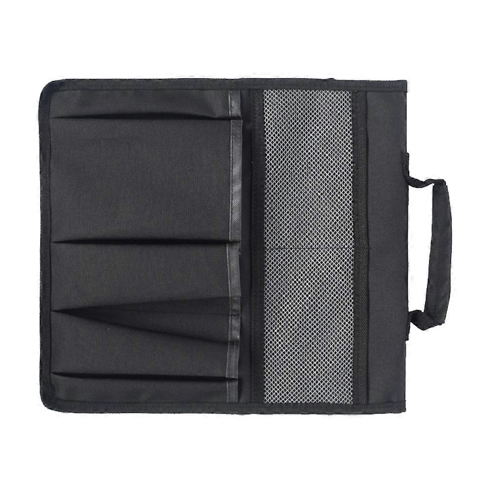 Cart Tool Organizer For Gardening Maintenance 33X30cm Black Multi Function Tool Storage 1Pcs