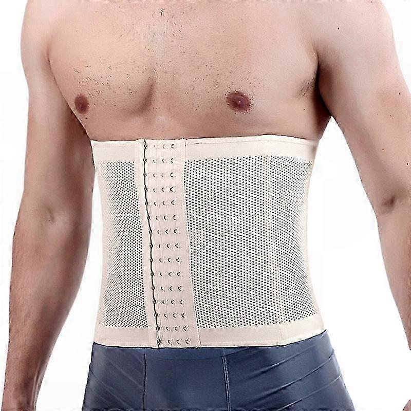 Men's Waist Trimmer and Tummy Control Wrap for Sweat Enhancement